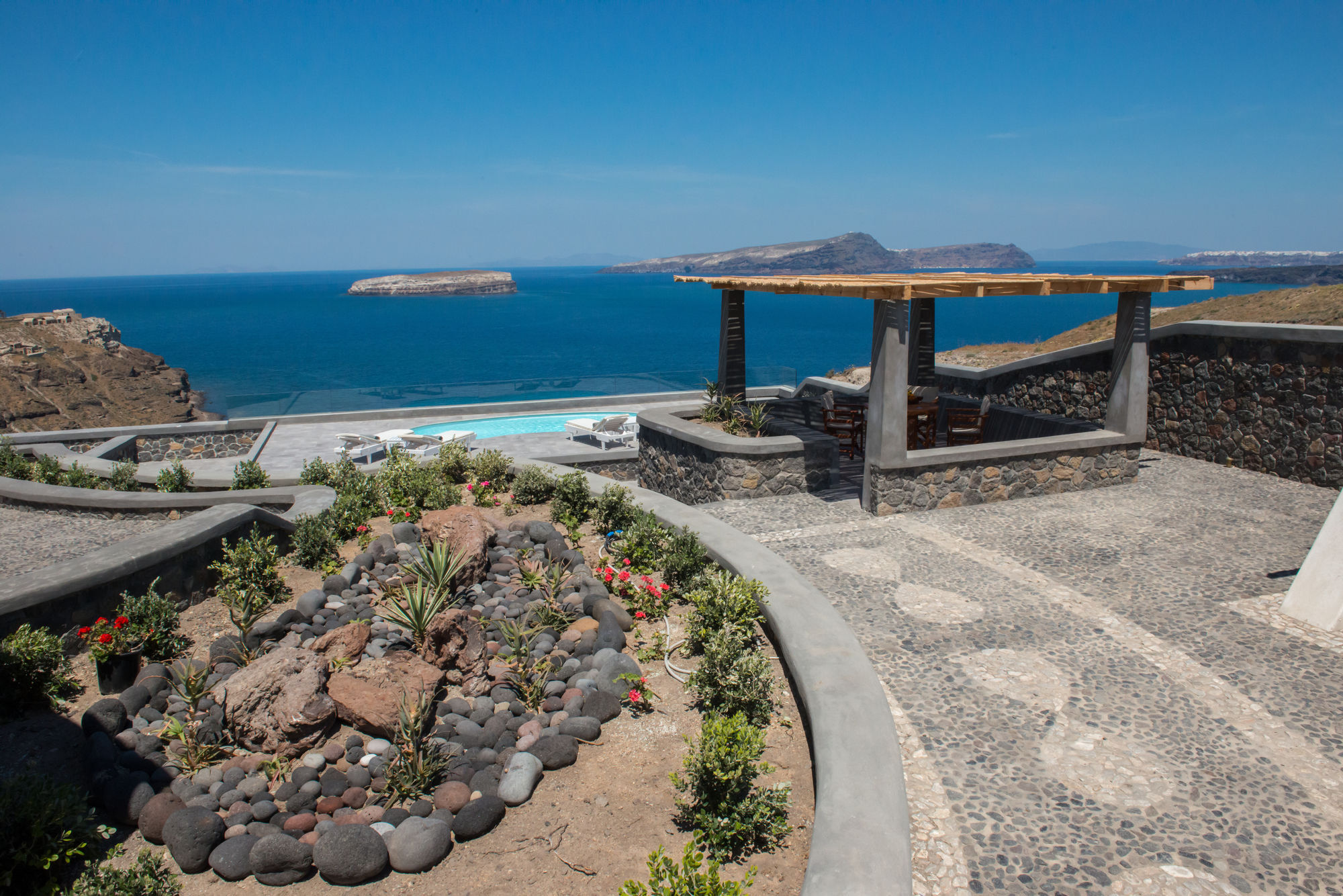 Our Villa Santorini Akrotírion Exterior foto